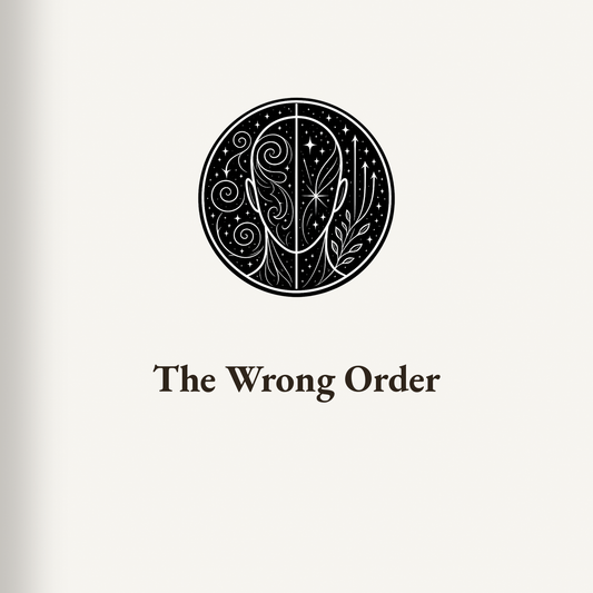 The Wrong Order — The Upward Drift (Coming Soon)